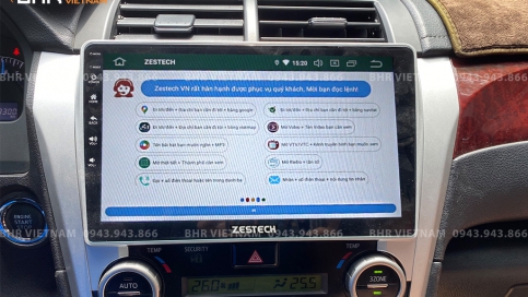 Màn hình DVD Android liền camera 360 xe Toyota Camry 2012 - 2018 | Zestech Z800+